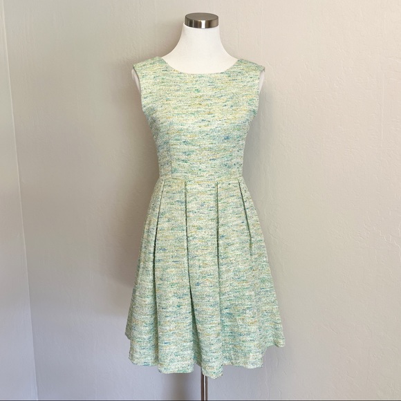 •PAPER CROWN• Anthropologie Parkside Tweed A-Line Dress - Picture 3 of 15